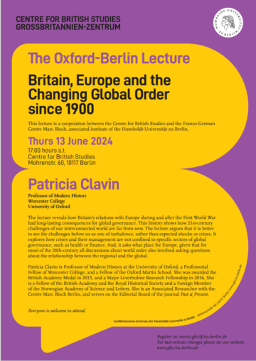 oxford berlin lecture clavin